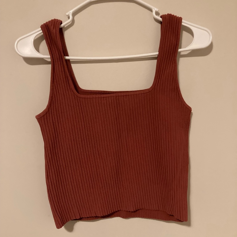 Madewell Cropped Ribbed Tank